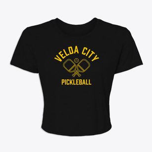 Velda City Missouri Pickleball Women's Crop Top
