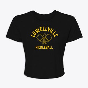 Lowellville Ohio Pickleball Women's Crop Top