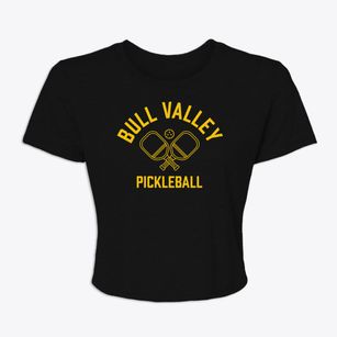 Bull Valley Illinois Pickleball Women's Crop Top