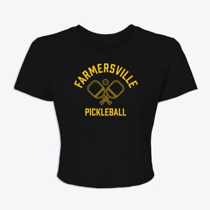 Farmersville New York Pickleball Women's Crop Top