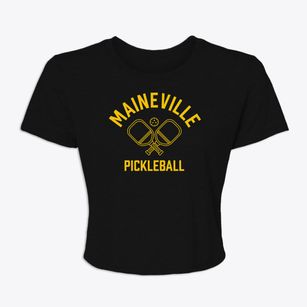 Maineville Ohio Pickleball Women's Crop Top