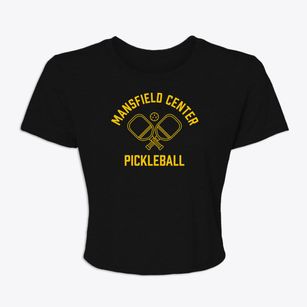 Mansfield Center Connecticut Pickleball Women's Crop Top