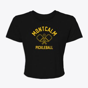 Montcalm West Virginia Pickleball Women's Crop Top