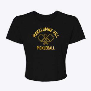 Mokelumne Hill California Pickleball Women's Crop Top