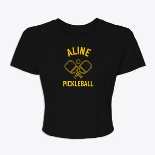 Aline Oklahoma Pickleball Women's Crop Top