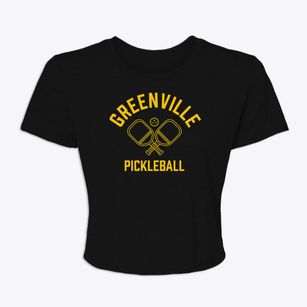 Greenville North Carolina Pickleball Women's Crop Top