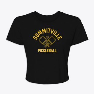 Summitville Ohio Pickleball Women's Crop Top