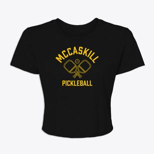 Mccaskill Arkansas Pickleball Women's Crop Top
