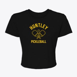 Huntley Nebraska Pickleball Women's Crop Top