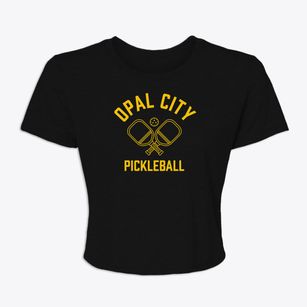Opal City Oregon Pickleball Women's Crop Top