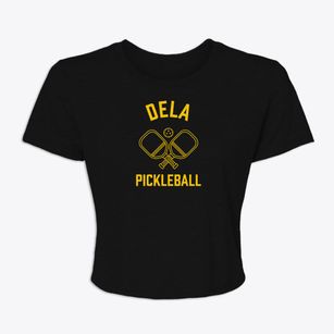 Dela Oklahoma Pickleball Women's Crop Top