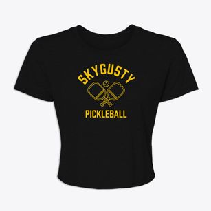 Skygusty West Virginia Pickleball Women's Crop Top