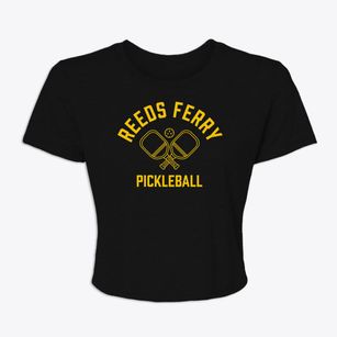 Reeds Ferry New Hampshire Pickleball Women's Crop Top