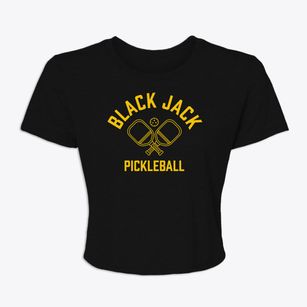 Black Jack Kentucky Pickleball Women's Crop Top