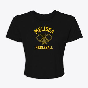 Melissa Texas Pickleball Women's Crop Top