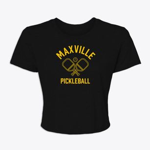 Maxville Missouri Pickleball Women's Crop Top
