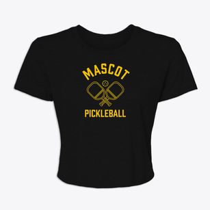 Mascot Nebraska Pickleball Women's Crop Top