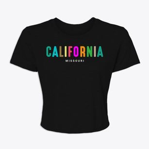 California Missouri Color Pop Women's Crop Top