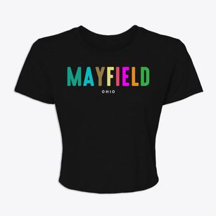 Mayfield Ohio Color Pop Women's Crop Top