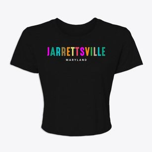 Jarrettsville Maryland Color Pop Women's Crop Top