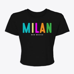 Milan New Mexico Color Pop Women's Crop Top