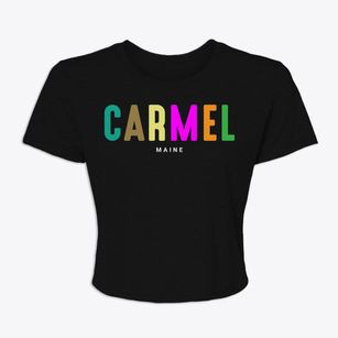 Carmel Maine Color Pop Women's Crop Top