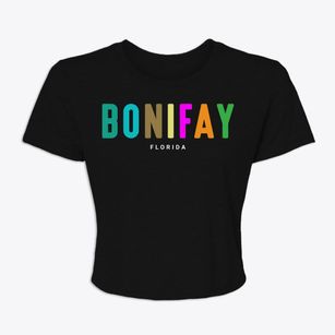 Bonifay Florida Color Pop Women's Crop Top