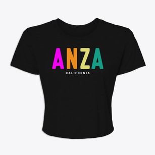 Anza California Color Pop Women's Crop Top