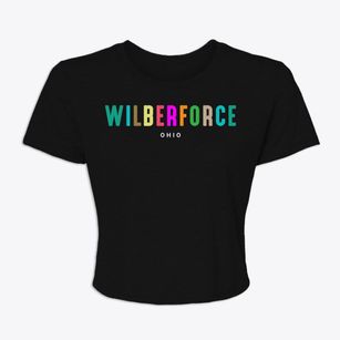 Wilberforce Ohio Color Pop Women's Crop Top