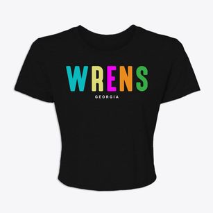 Wrens Georgia Color Pop Women's Crop Top