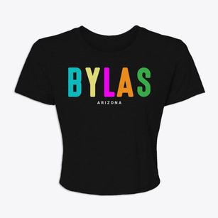 Bylas Arizona Color Pop Women's Crop Top