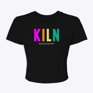 Kiln Mississippi Color Pop Women's Crop Top