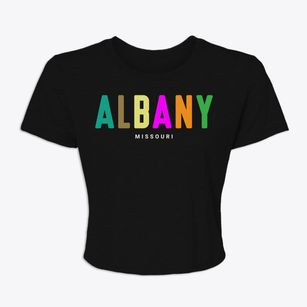 Albany Missouri Color Pop Women's Crop Top