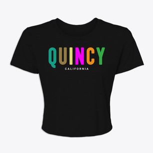 Quincy California Color Pop Women's Crop Top