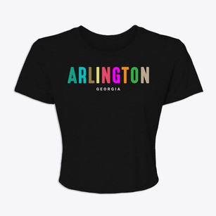Arlington Georgia Color Pop Women's Crop Top
