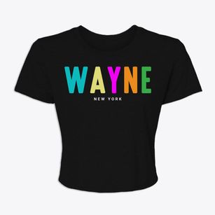 Wayne New York Color Pop Women's Crop Top