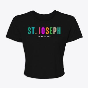 St. Joseph Tennessee Color Pop Women's Crop Top