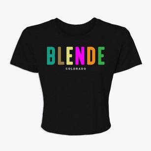 Blende Colorado Color Pop Women's Crop Top