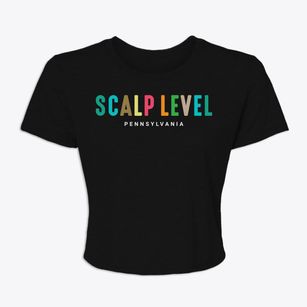 Scalp Level Pennsylvania Color Pop Women's Crop Top