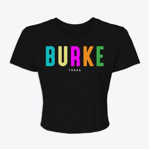 Burke Texas Color Pop Women's Crop Top