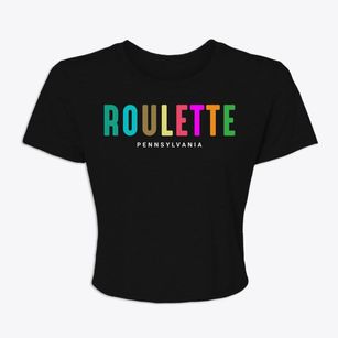 Roulette Pennsylvania Color Pop Women's Crop Top