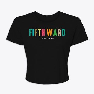 Fifth Ward Louisiana Color Pop Women's Crop Top