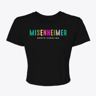 Misenheimer North Carolina Color Pop Women's Crop Top