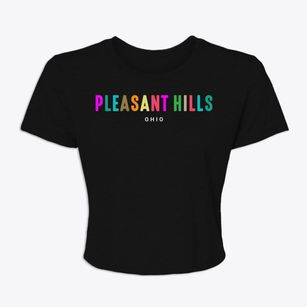 Pleasant Hills Ohio Color Pop Women's Crop Top