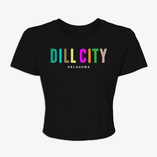 Dill City Oklahoma Color Pop Women's Crop Top