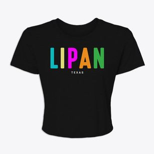 Lipan Texas Color Pop Women's Crop Top