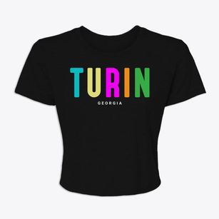 Turin Georgia Color Pop Women's Crop Top