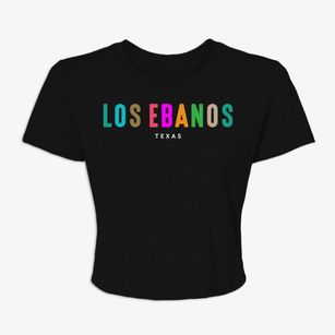 Los Ebanos Texas Color Pop Women's Crop Top