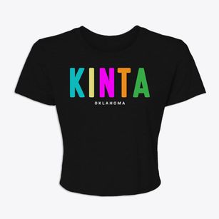 Kinta Oklahoma Color Pop Women's Crop Top