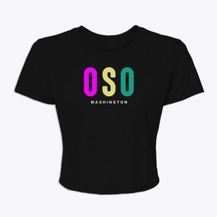 Oso Washington Color Pop Women's Crop Top